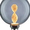 LED-lamppu Paulmann Inner Glow Edition Globe Helix, E27, 90lm, 3.5W, 1800K, savulasi