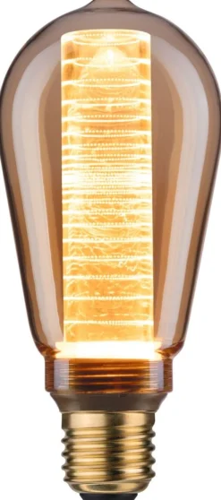 LED-lamppu Paulmann Inner Glow Edition Corn Ring, E27, 230lm, 4W, 1800K, kulta