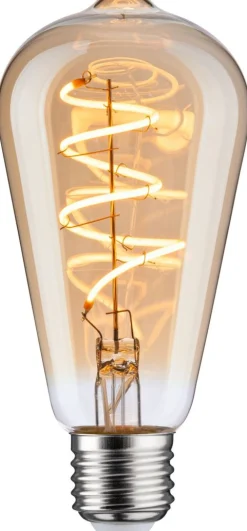 LED-lamppu Paulmann Vintage Edition Corn, ST64, E27, 250lm, 5W, 1800K, himmennettävä, kulta