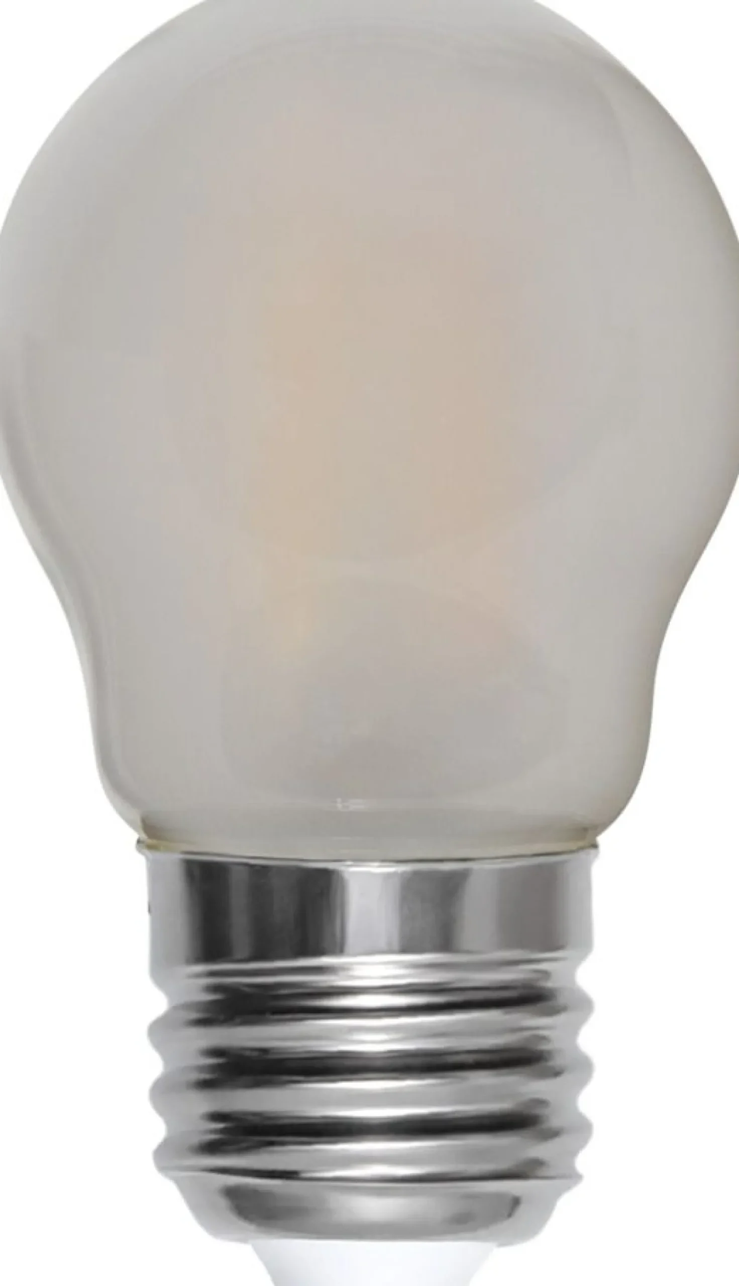 LED-lamppu Star Trading Frosted Filament 339-07, Ø45x78, E27, G45, 4.5W, 2700K, 470lm, 2kpl