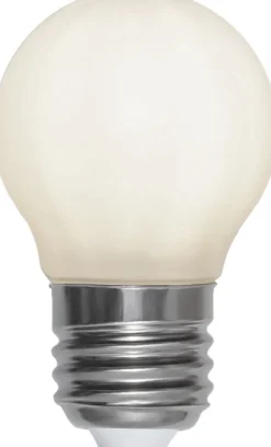 LED-lamppu Star Trading Illumination LED 375-21 Ø45x74 mm E27 opaali 2 W 2700 K 150 lm