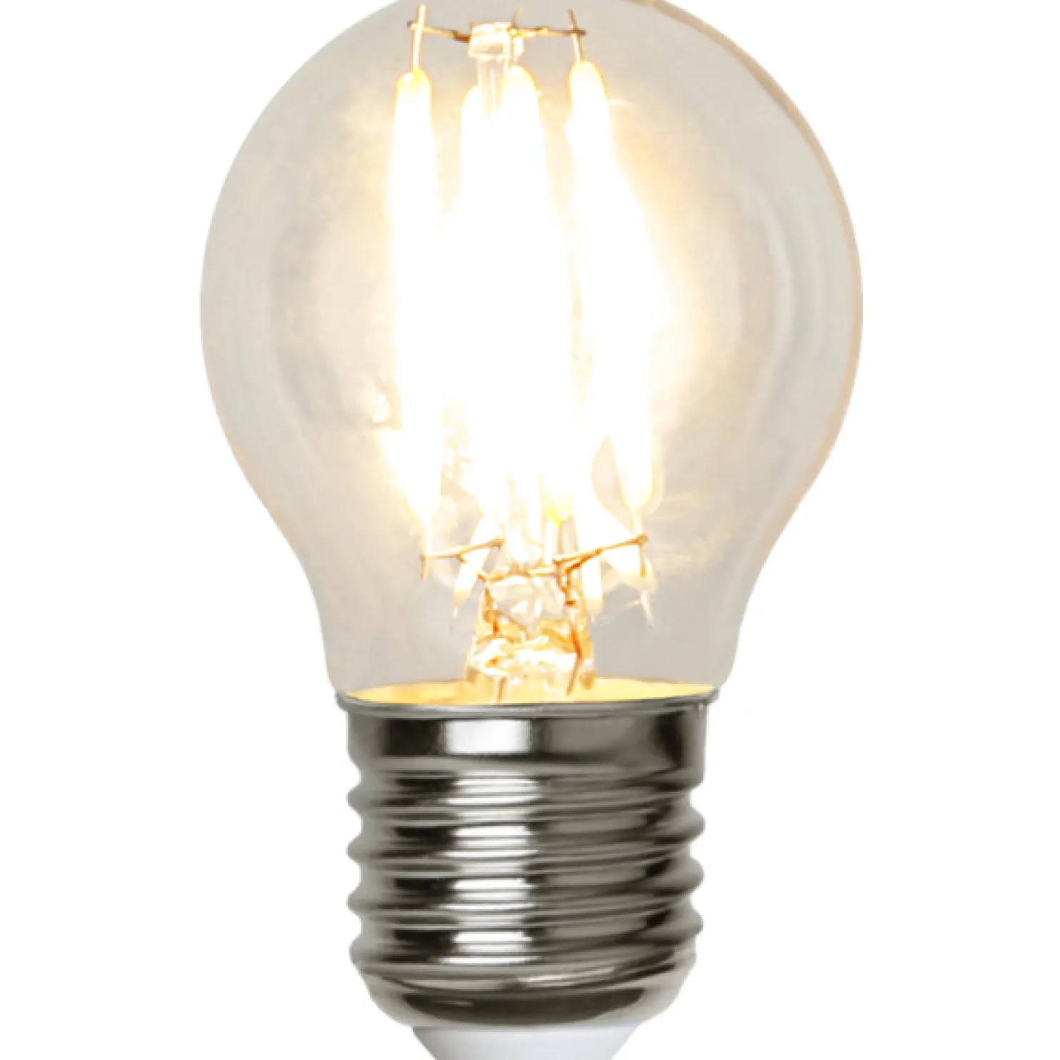 LED-lamppu Star Trading Illumination LED 12-24V Low Voltage 357-71 Ø 45x78mm E27 kirkas 2W 2700K 250lm