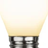 LED-lamppu Star Trading Opaque Filament 375-26, Ø45x82mm, E27, G45, 5.9W, 3000K, 806lm