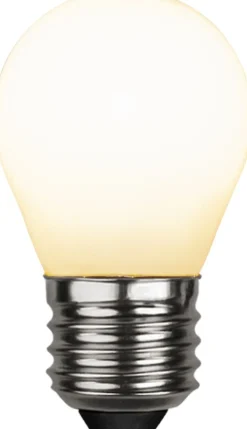 LED-lamppu Star Trading Opaque Filament 375-26, Ø45x82mm, E27, G45, 5.9W, 3000K, 806lm
