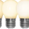 LED-lamppu Star Trading Opaque Filament RA90 3-step 375-82-1, Ø45x78mm, E27, G45, 4W, 2700K