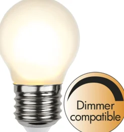 LED-lamppu Star Trading 350-24-1 Ø45x78mm E27 huurrettu 4W 2700K 400lm
