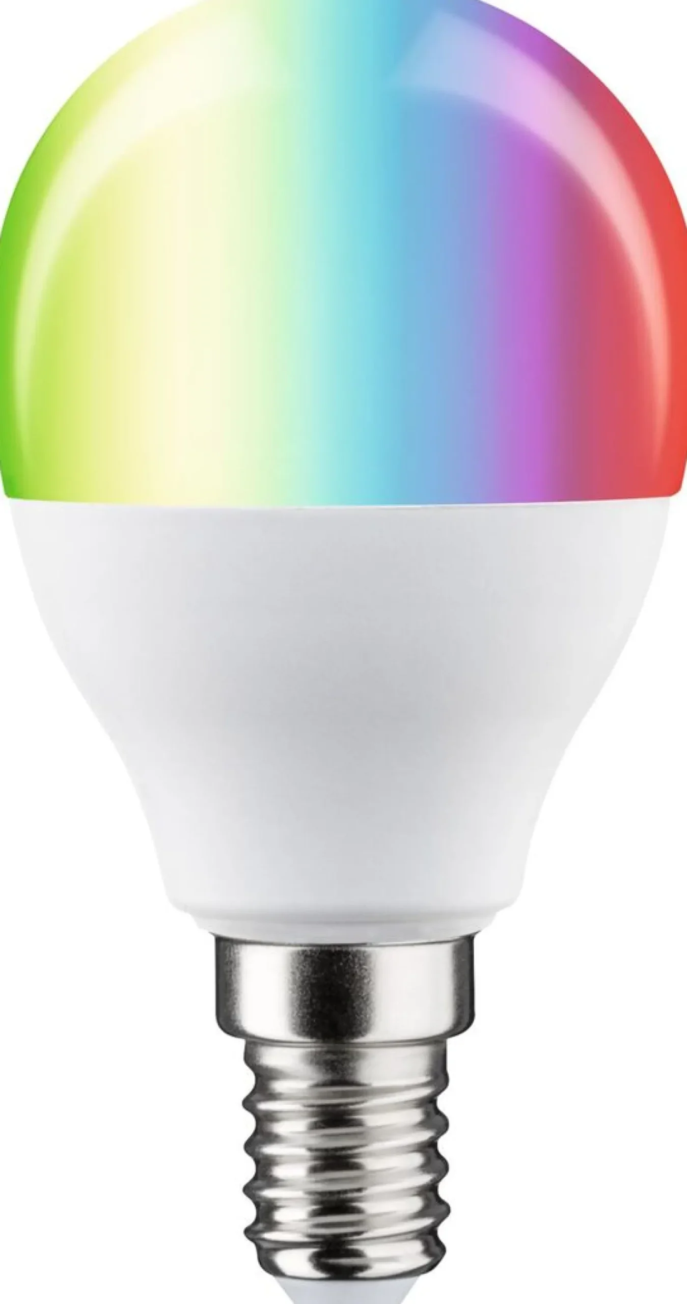 LED-älylamppu Paulmann Smart Home Zigbee 3.0 Drop, E14, 470lm, 5W, RGBW+, himmennettävä, matta