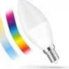 LED-älylamppu Spectrum E14 kynttilä 4.9W 230V RGBW+CCT+DIM 3000-6000K