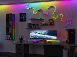 LED-nauhaputki Paulmann EntertainLED Black Neon RGB+, eri pituuksia