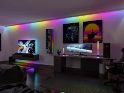 LED-nauhaputki Paulmann EntertainLED Black Neon RGB+, eri pituuksia