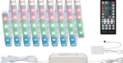 LED-Nauhasetti muuntaja + kaukosäädin Paulmann Max Basic Set 3m RGBW muovi