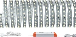 LED-Nauhasetti muuntajalla Paulmann Max 500 Basic Set 2700K eri kokoja