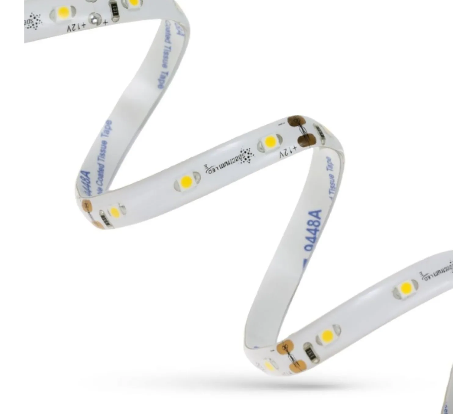 LED-nauha Spectrum 20W 3528 60LED silikonilla, 5m, eri värilämpötiloja