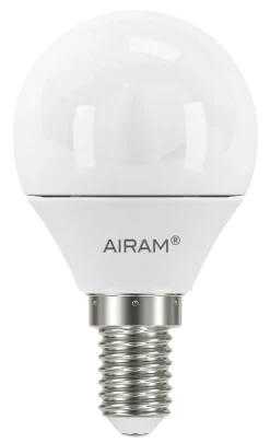 LED-pienkupulamppu Airam Pro P45 830, E14, 3000K, 470lm