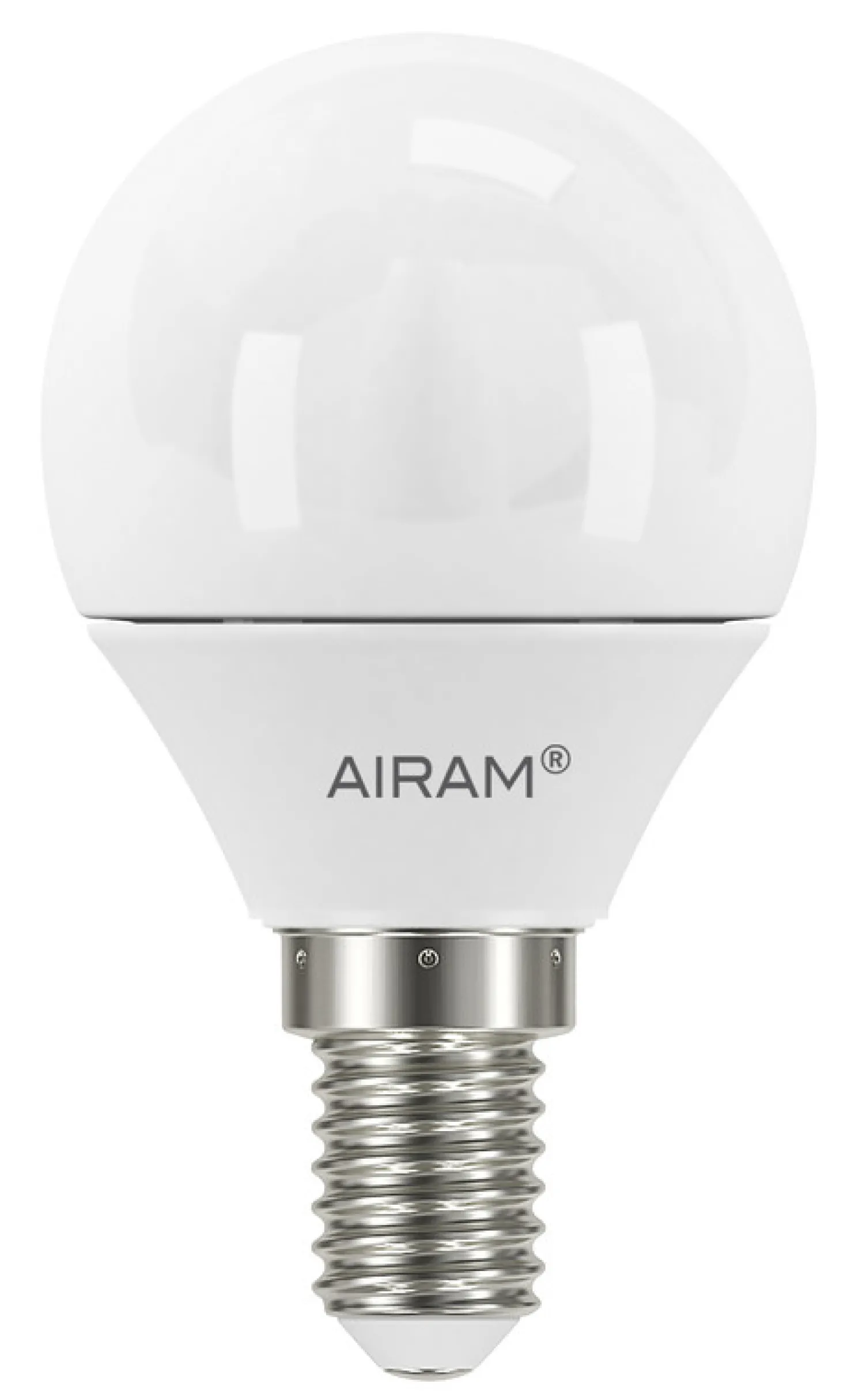 LED-pienkupulamppu Airam Pro P45 830, E14, 3000K, 470lm