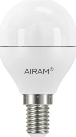 LED-pienkupulamppu Airam Pro P45 840 DIM, E14, 4000K, 470lm, OP, himmennettävä