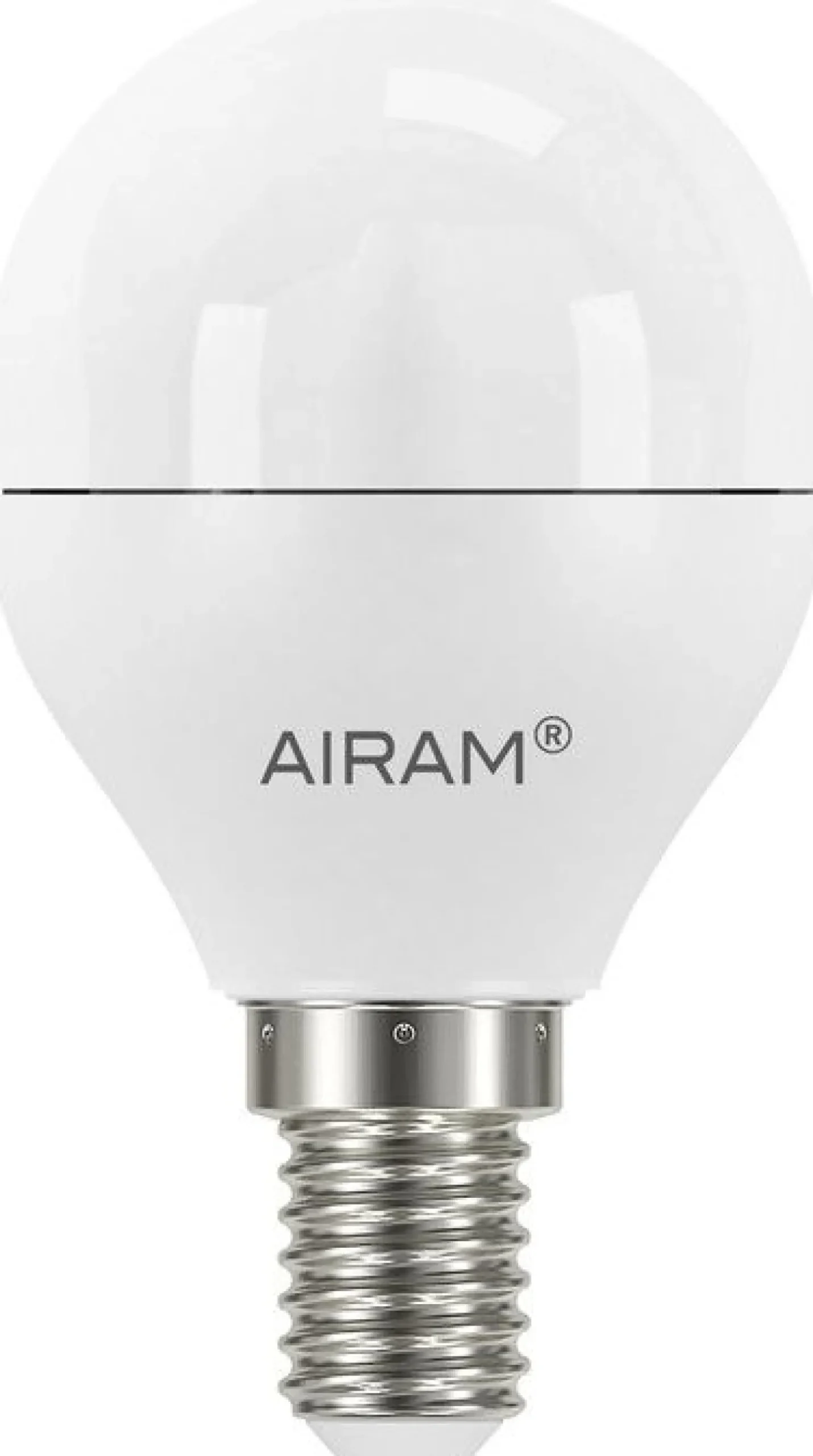 LED-pienkupulamppu Airam Pro P45 840 DIM, E14, 4000K, 470lm, OP, himmennettävä