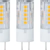 LED-pistokantalamppu Paulmann Pin Base, 12V, GY6.35, 300lm, 3.5W, 2700K, kirkas, 3kpl