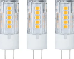 LED-pistokantalamppu Paulmann Pin Base, 12V, GY6.35, 300lm, 3.5W, 2700K, kirkas, 3kpl