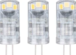LED-pistokantalamppu Paulmann Pin Base, 12V, G4, 200lm, 1.8W, 2700K, kirkas, 3kpl