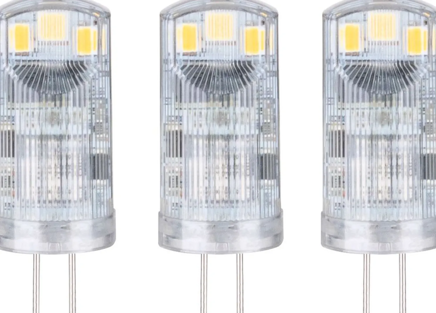 LED-pistokantalamppu Paulmann Pin Base, 12V, G4, 200lm, 1.8W, 2700K, kirkas, 3kpl