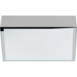 LED-plafondi Acri IP44 300x300x80 mm kromi liiketunnistimella
