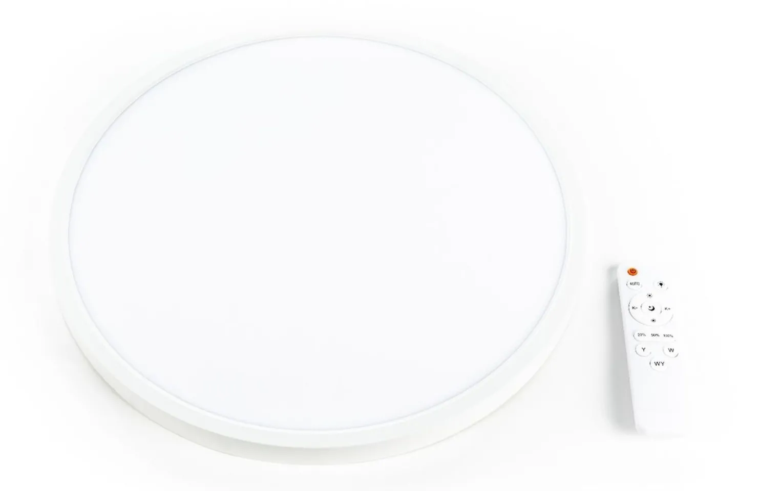 LED-plafondi LED Energie 20 W 2000 lm IP40 CCT kaukosäädin Ø300 mm valkoinen