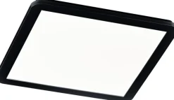 LED-plafondi Trio Camillus 40x40 cm 3000 K mattamusta