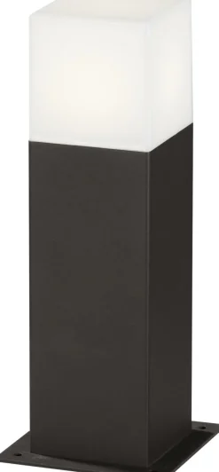 LED-pollarivalaisin Hudson 85x85x300 mm matala antrasiitti