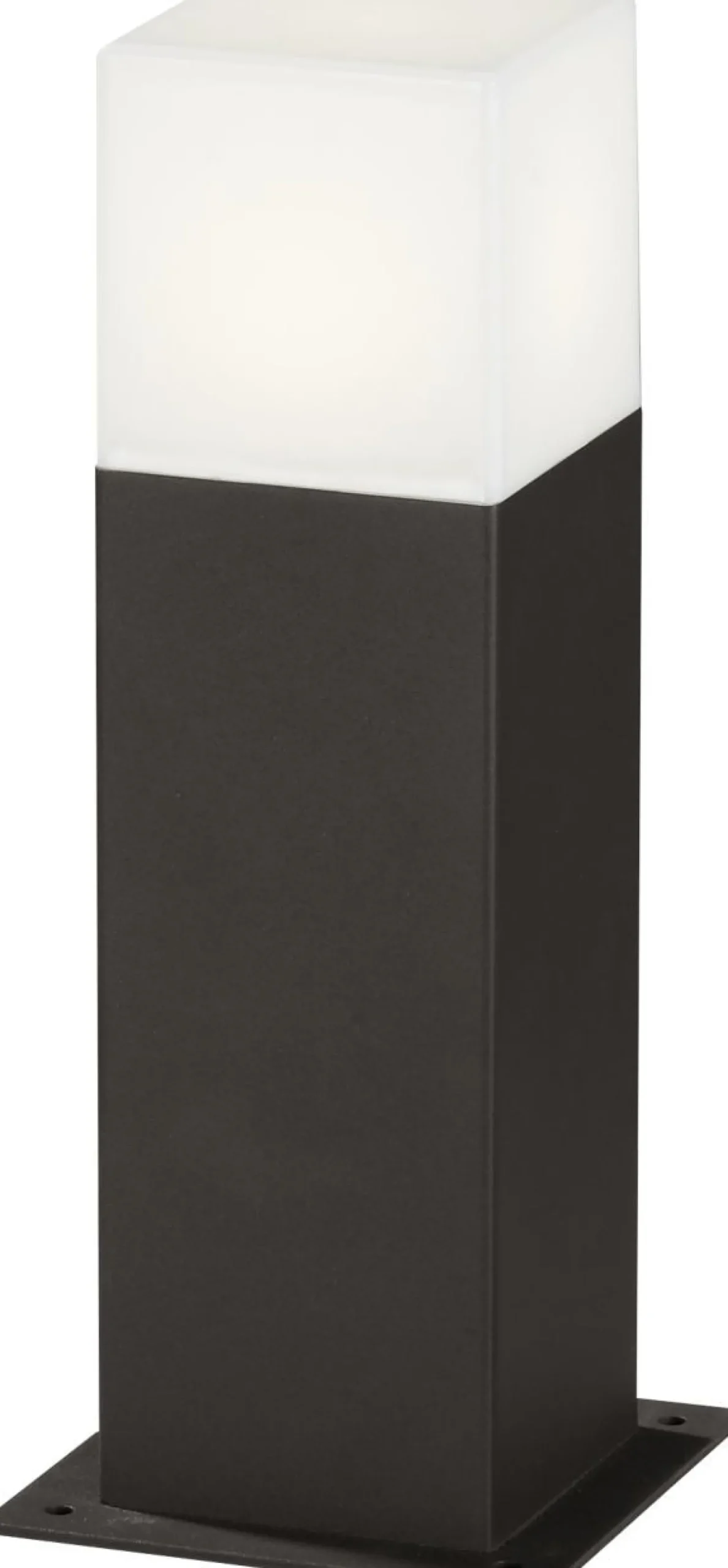 LED-pollarivalaisin Hudson 85x85x300 mm matala antrasiitti