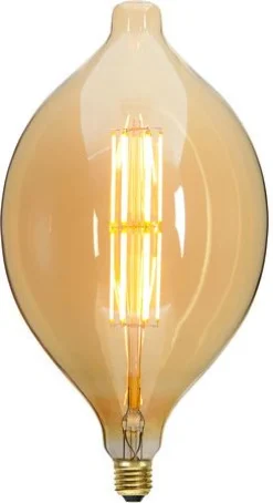 LED-polttimo Star Trading Industrial Vintage E27 BT180 10W 2000K himmennettävä meripihka