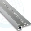 LED-porraslistan ulkokulmapala Euroshrink E-305A, alumiini, mattahopea