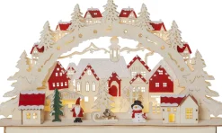 LED-pöytäkoriste Star Trading Rosenheim 46x27 cm