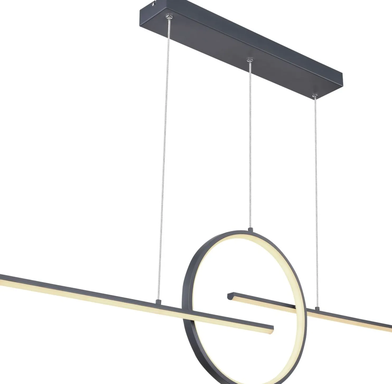 LED-riippuvalaisin Globo Barral CCT harmaa