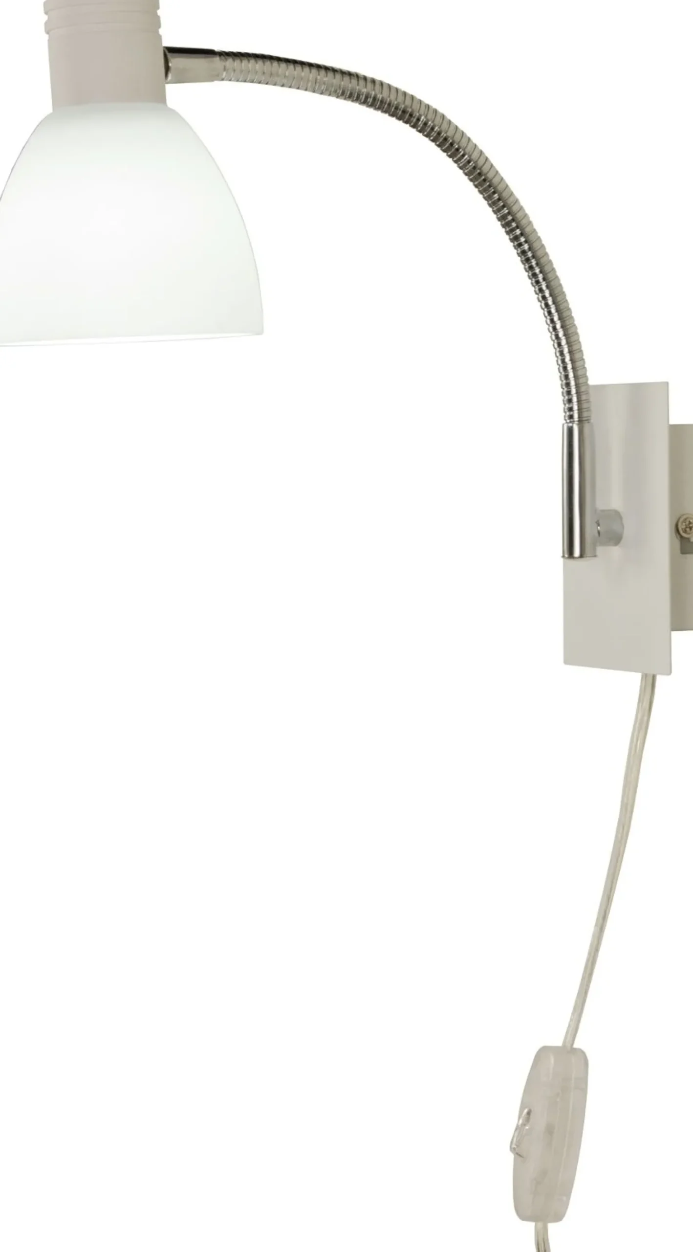 LED-seinävalaisin Aneta Lighting Deka 4 W 360 lm valkoinen/kromi