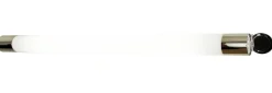 LED-seinävalaisin Aneta Lighting Modica 12W 630x82x60 mm IP44 valkoinen/kromi