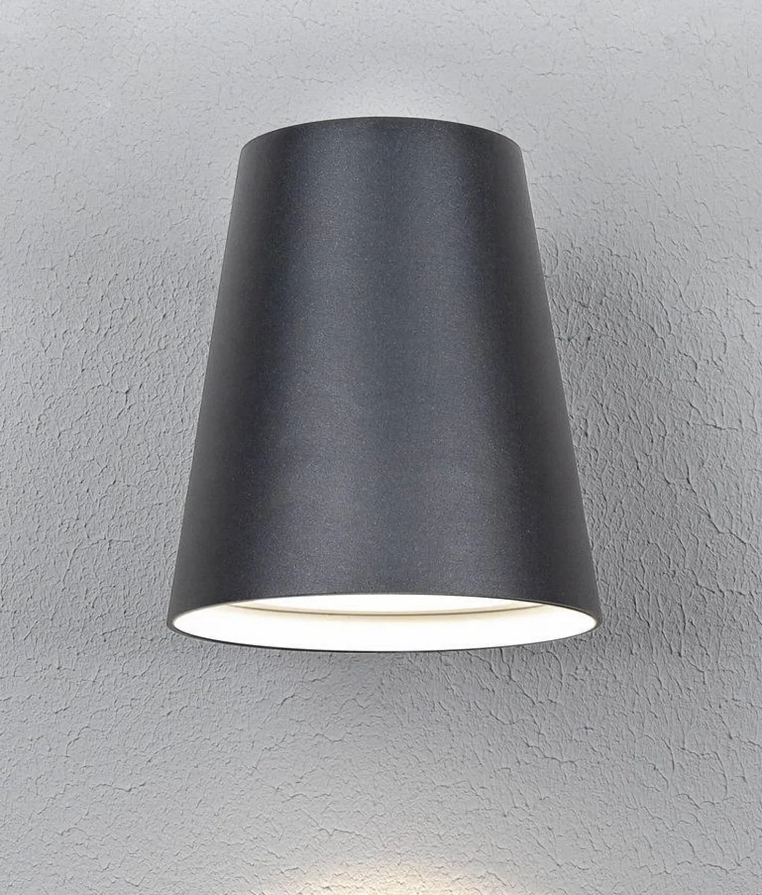 LED-seinävalaisin Hide-a-lite Cone XL 3000K antrasiitti