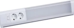 LED-työpistevalaisin MullerLicht Melo plug 2-osainen pistorasia + kytkin, eri kokoja