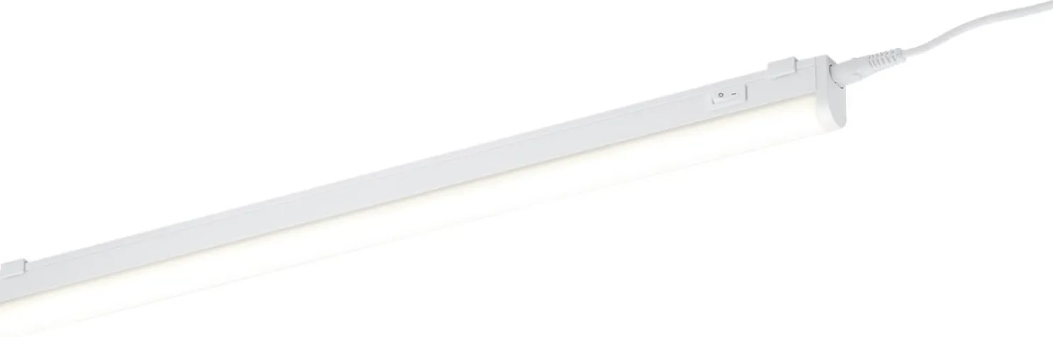 LED-työpistevalaisin 6.5W 700lm 3000K 510x25x40 mm valkoinen