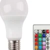 LED-vakiokupulamppu LED Energie 9 W 806 lm RGB + white + kaukosäädin 60x114 mm