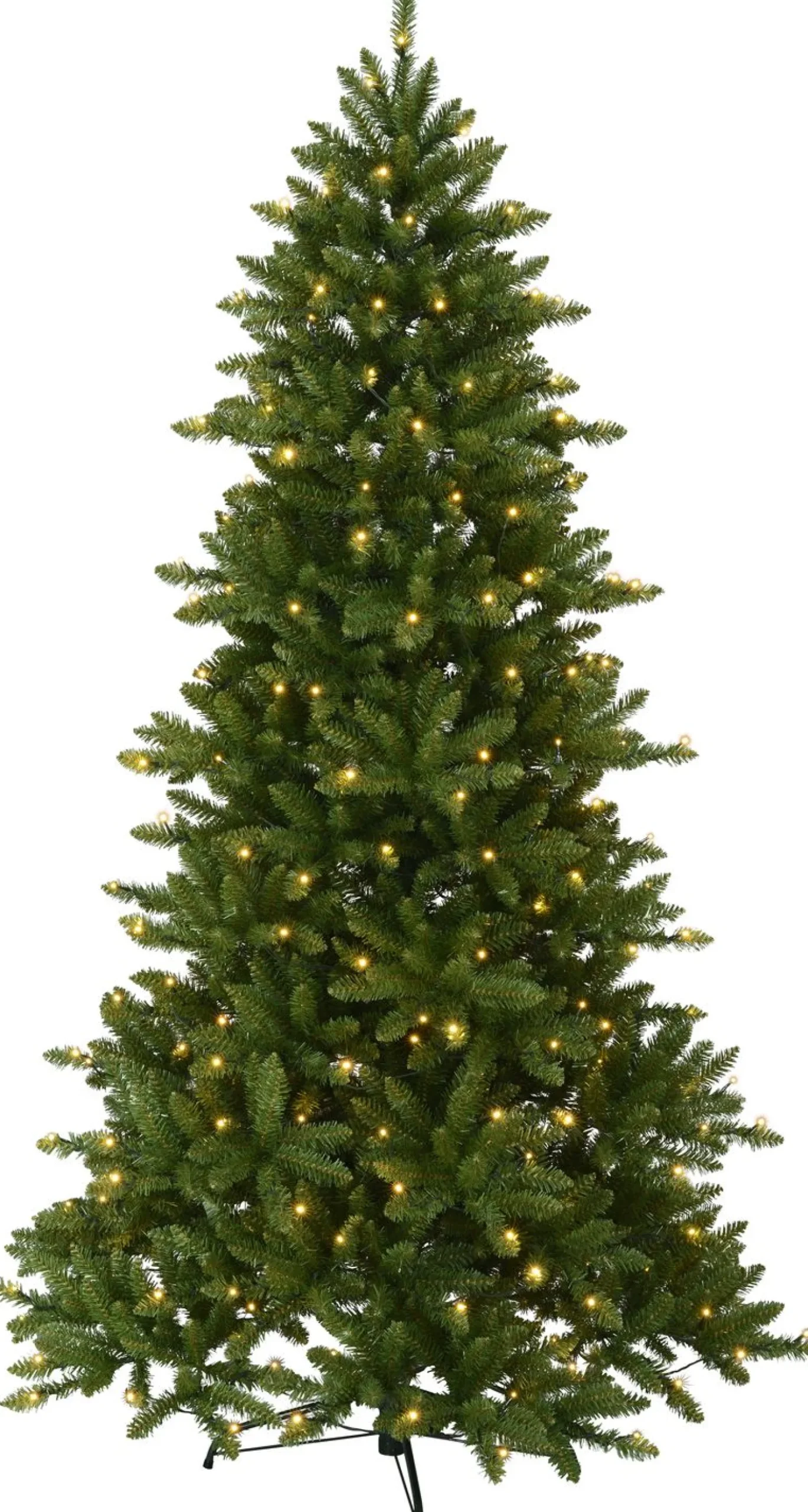 LED-valaistu joulukuusi Star Trading Minnesota, sisä- ja ulkokäyttöön, 210cm, vihreä