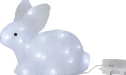 LED-valokoriste Star Trading Crystalo kaniini 20cm