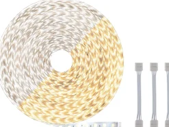 LED-valonauha Paulmann MaxLED 500, 20m, 72W, 550lm/m, 60LEDs/m, 3 sovitinkaapelia, säädettävä värilämpötila