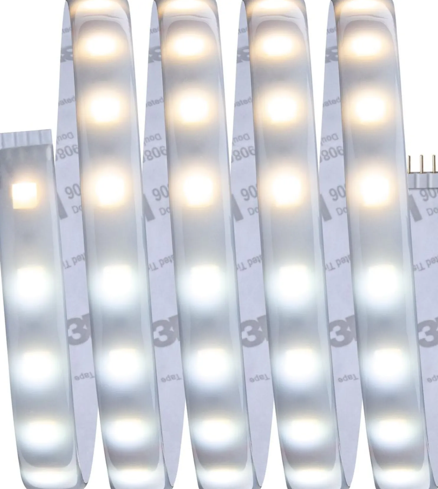 LED-valonauha Paulmann MaxLED 500, Smart Home Zigbee 3.0, aloituspakkaus, 1.5m, IP44, 9W, 510lm/m, 60LEDs/m, 20VA, säädettävä värilämpötila