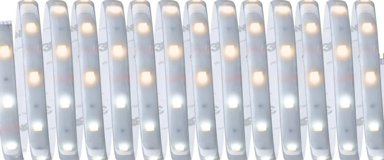 LED-valonauha Paulmann MaxLED 250, Smart Home Zigbee 3.0, aloituspakkaus, 5m, IP44, 18W, 250lm/m, 30LEDs/m, 36VA, säädettävä värilämpötila