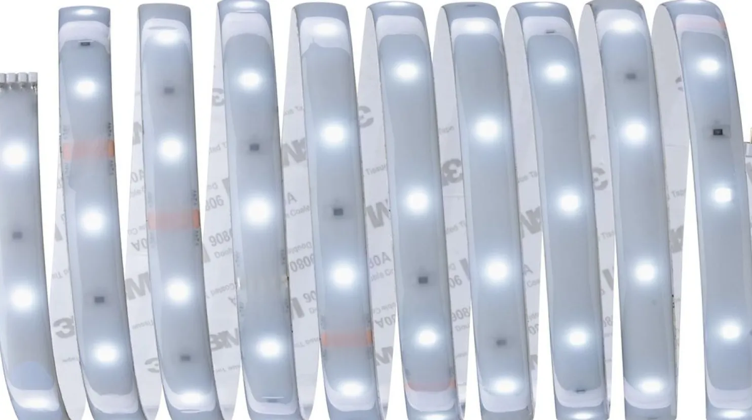 LED-valonauha Paulmann MaxLED 250, aloituspakkaus, IP44, 240lm/m, 6500K, 24VA, eri kokoja