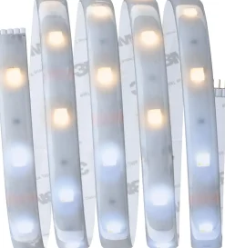 LED-valonauha Paulmann MaxLED 250, aloituspakkaus, IP44, 230lm/m, säädettävä värilämpötila, 24VA, eri kokoja