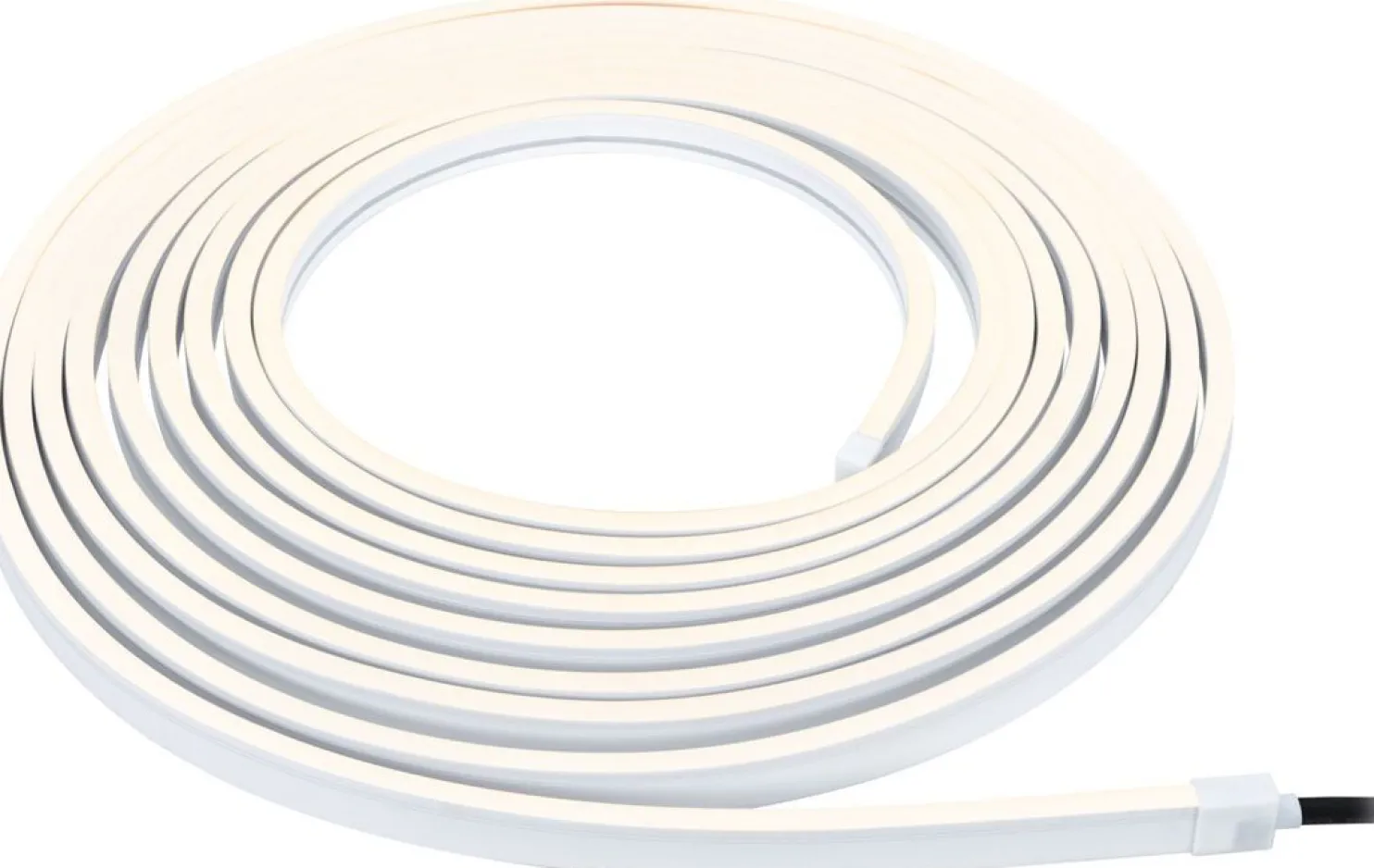 LED-valonauha Paulmann Plug & Shine Smooth, 10m, IP68, 3000K, 46W, valkoinen