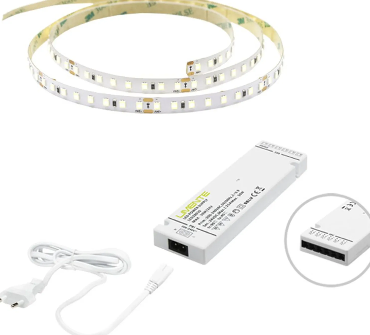 LED-valonauha + virtalähde Limente KIT-PROLITE, 5m