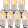 LED-varalamppu Star Trading Universal LED 300-77, Ø13x45, E10, 2100K, 11lm, 7kpl